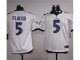 nike youth nfl baltimore ravens #5 flacco white jerseys