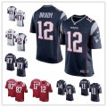 Football New England Patriots Stitched Game Jerseys