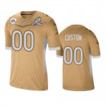 Minnesota Vikings Custom Gold 2021 NFC Pro Bowl Game Jersey