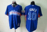 mlb 2013 all star baltimore orioles #10 jones blue jerseys