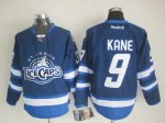 nhl jerseys winnipeg jets #9 kane blue 2012 new