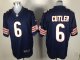 nike nfl chicago bears #6 jay cutler game blue cheap jersey