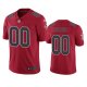 Atlanta Falcons #00 Men's Red Custom Color Rush Limited Jersey