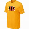 Cincinnati Bengals sideline legend authentic logo dri-fit T-shir