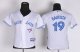youth mlb toronto blue jays #19 bautista white jerseys [2012 new