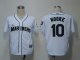 Baseball Jerseys seattle mariners #10 moore white(cool base)