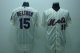 Baseball Jerseys new york mets #15 beltran cream(blue strip)cool