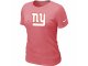 Women New York Giants Pink Logo T-Shirt