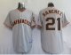 Baseball Jerseys san francisco giants #21 sanchez grey