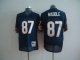 reebok nfl chicago bears #87 tom waddle blue throwback [mitchell