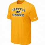 Seattle Seahawks T-shirts yellow