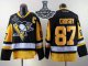 Men Pittsburgh Penguins #87 Sidney Crosby Black Alternate 2017 Stanley Cup Finals Champions Stitched NHL Jersey
