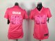 nike women nfl new orleans saints #80 graham pink jerseys