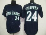Baseball Jerseys seattle mariners #24 griffey blue