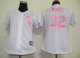 women Baseball Jerseys chicago white sox #32 adam dunn white[pin