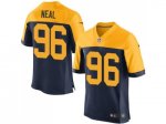 nike nfl green bay packers #96 mike neal yellow and blue limited jerseys