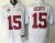 Men's Alabama Crimson Tide #15 JK Scott White 2016 Playoff Diamond Quest College Football Nike Limited Jersey