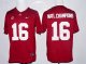 Men's Alabama Crimson Tide 2016 Natl Champions Red Stitched NCAA Nike Limited College Football Jersey
