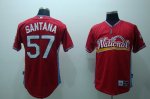 Baseball Jerseys 2009 all star new york mets #57 santana red