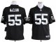 nike nfl oakland raiders #55 mcclain black jerseys [game]