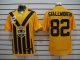 nike nfl pittsburgh steelers #82 stallworth throwback yellow and