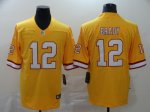 Cheap Football Tampa Bay Buccaneers #12 Tom Brady 2020 Stitched Yellow Vapor Limited Jersey