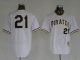 Baseball Jerseys pittsburgh pirates #21 clemente m&n white