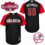Yankees #68 Dellin Betances Black 2015 All-Star American League