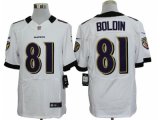 nike nfl baltimore ravens #81 anquan boldin elite white jerseys