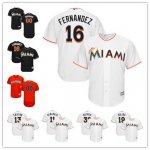 Baseball Miami Marlins Stitched Flex Base Jersey and Cool Base Jersey