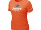 Women Detroit Lions Orange T-Shirt