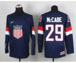 2014 world championship nhl jerseys USA #29 mccabe blue