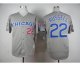 mlb jerseys chicago cubs #22 russell grey[m&n 1990][russell]