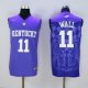 nike kentucky wildcats #11 wall blue jerseys