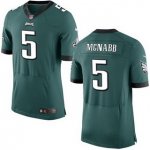 Men's Nike Philadelphia Eagles #5 Donovan Mcnabb Elite Green Team Color Home NFL Jersey