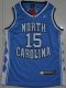 NBA College Jerseys North Carolina #15 Vince Carter blue