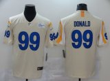 2020 New Football Los Angeles Rams #99 Aaron Donald Bone Vapor Untouchable Limited Jersey