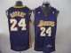 Basketball Jerseys los angeles lakers #24 bryant purple[2011 swi