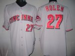Baseball Jerseys cincinnati reds #27 rolen grey