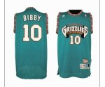 nba memphis grizzlies #10 bibby green jerseys [fans edition]