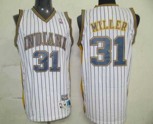 Basketball Jerseys indlana pacers #31 miller white (fans edition