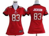 nike women nfl tampa bay buccaneers #83 jackson red jerseys