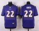 nike baltimore ravens #22 smith purple elite jerseys