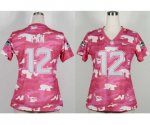 nike women nfl seattle seahawks #12 fan pink [fashion camo]