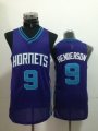 nba Charlotte Hornets #9 henderson purple jerseys [revolution 30