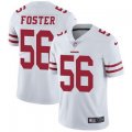 Men's San Francisco 49ers #56 Reuben Foster Nike White Vapor Untouchable Limited NFL Jersey