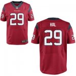 Men's Houston Texans #29 Andre Hal Red Nike NFL Elite Jerseys