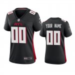 Women's Atlanta Falcons Custom Black 2020 Game Jersey