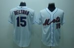 Baseball Jerseys new york mets #15 beltran white (cool base)