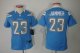 nike women nfl san diego chargers #23 jammer lt.blue [nike limit